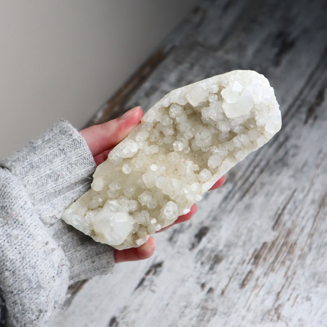 Apophyllite Cluster | Clarity, Intuition &amp; Spiritual Connection