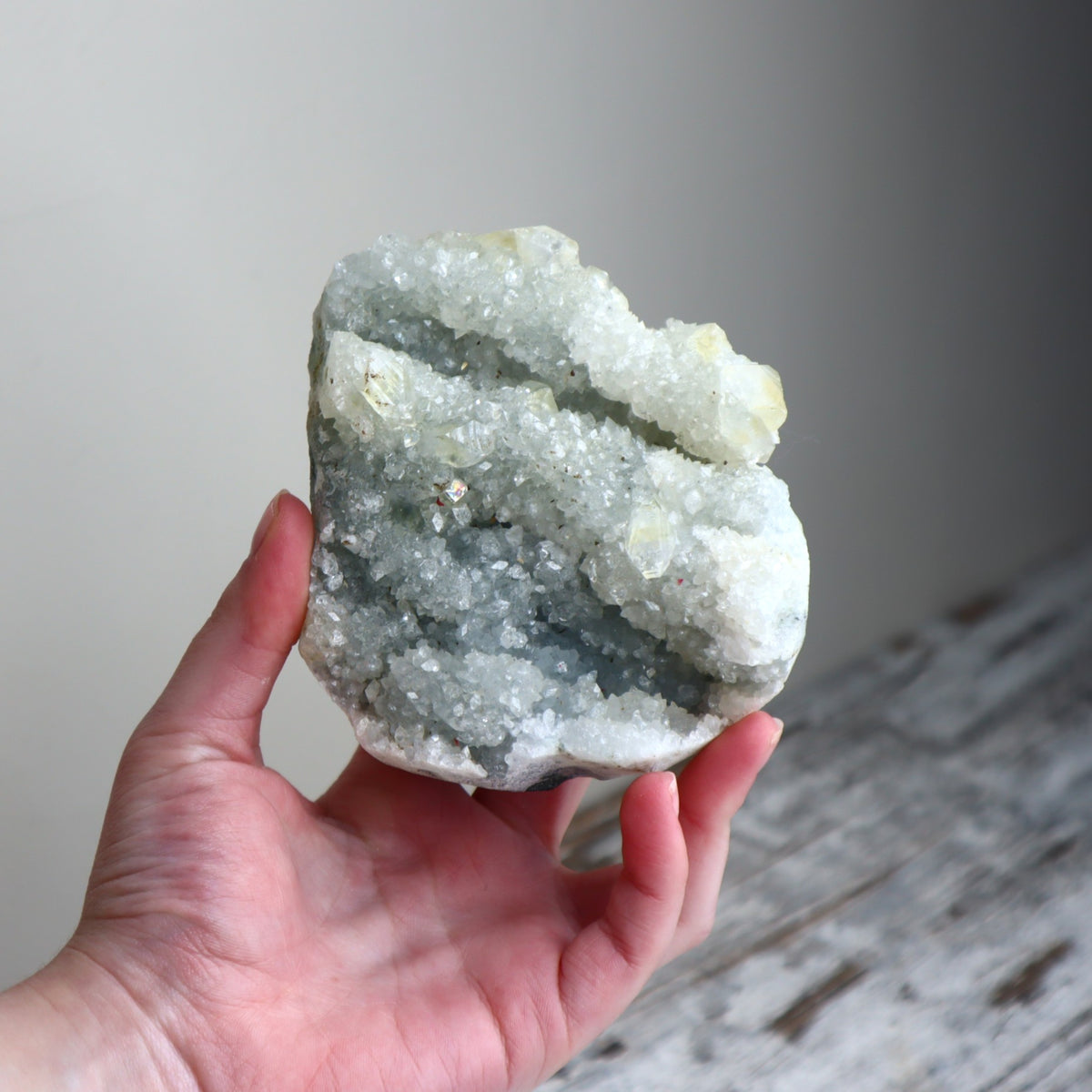 Apophyllite Cluster | Clarity, Intuition &amp; Spiritual Connection