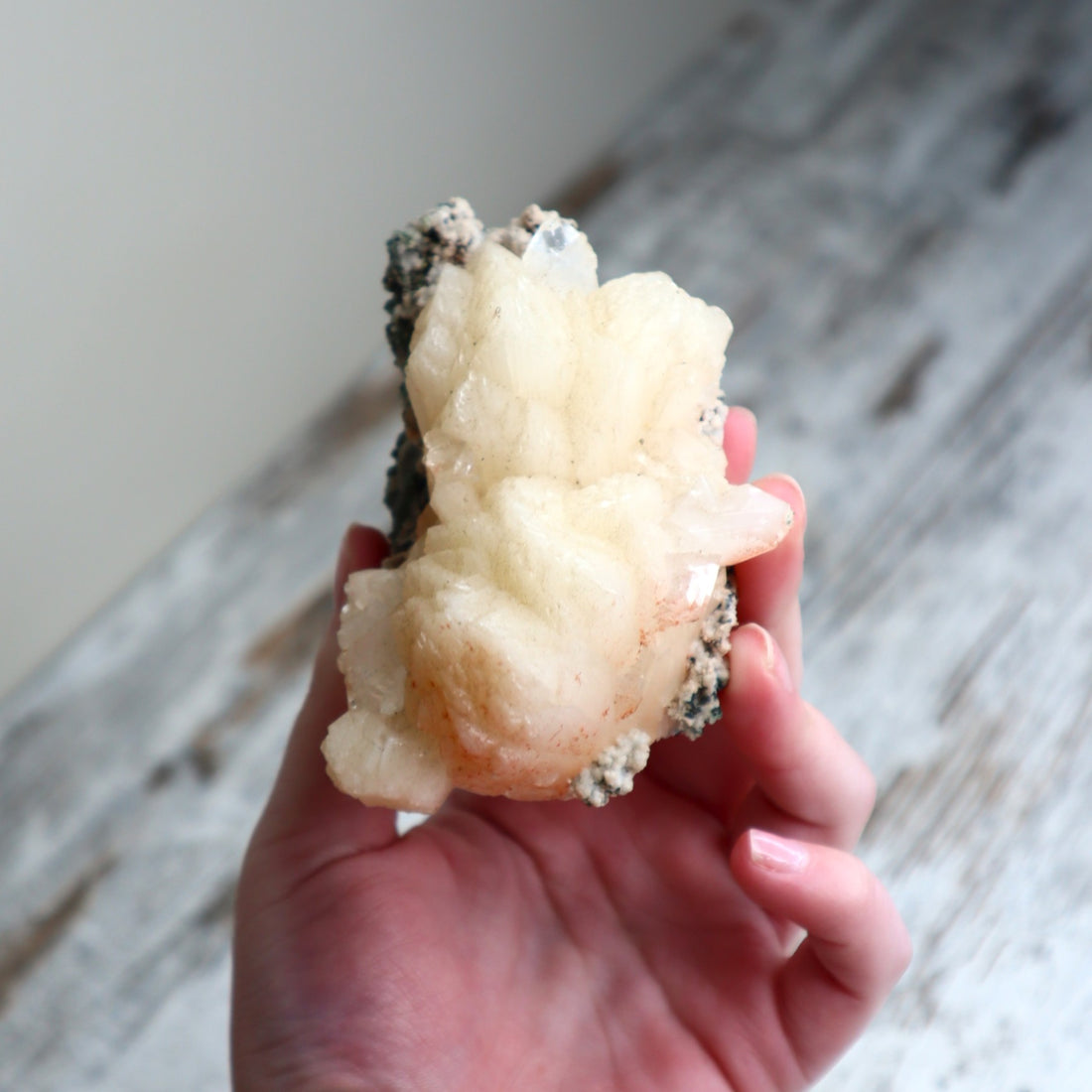 Apophyllite &amp; Stilbite Cluster | Calm, Intuition &amp; Inner Guidance