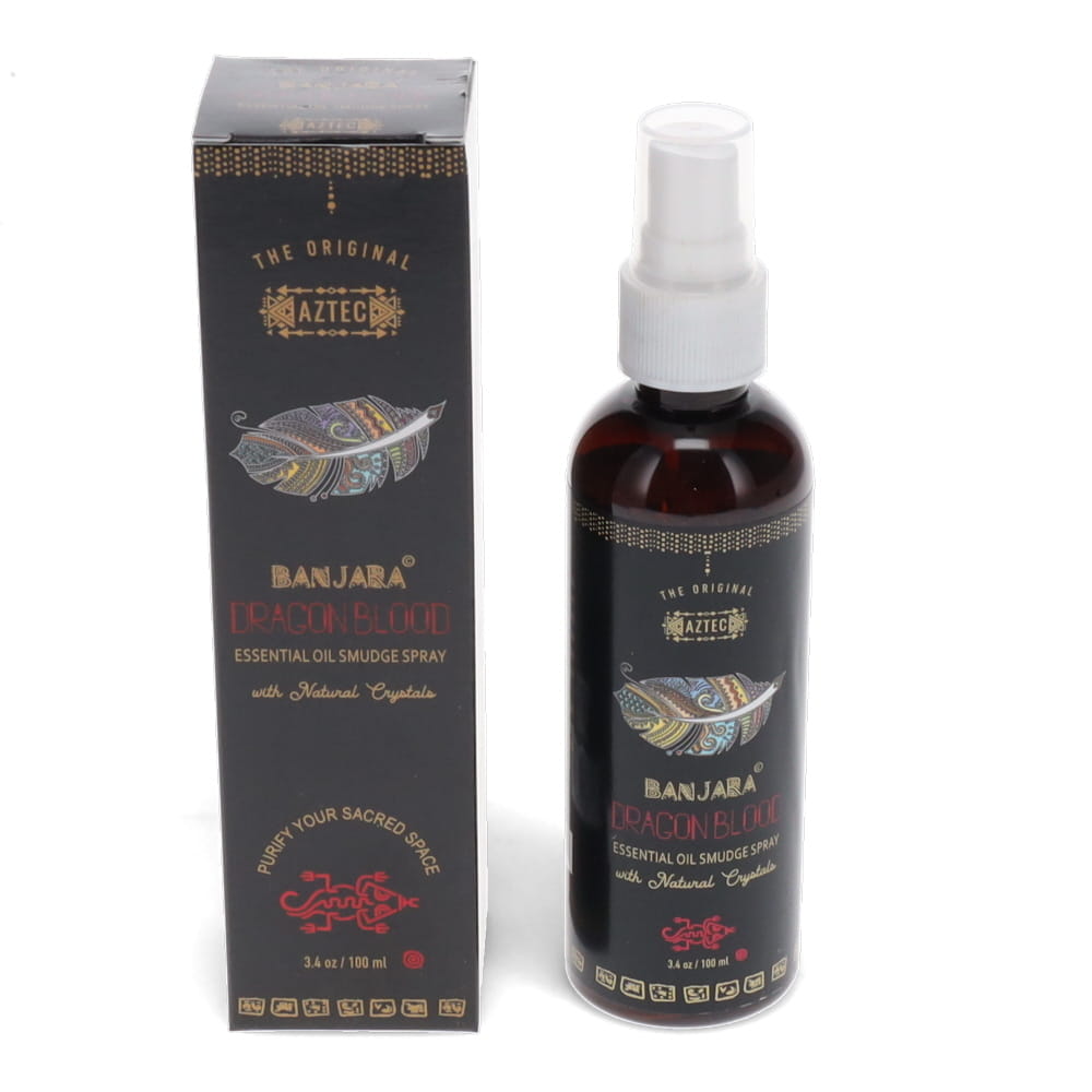 Banjara Dragon Blood Smudge Spray 100ml | Protection, Strength &amp; Energetic Clearing