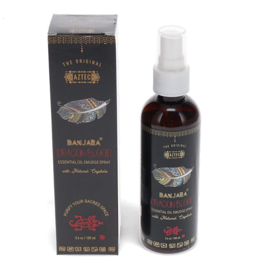 Banjara Dragon Blood Smudge Spray 100ml | Protection, Strength & Energetic Clearing