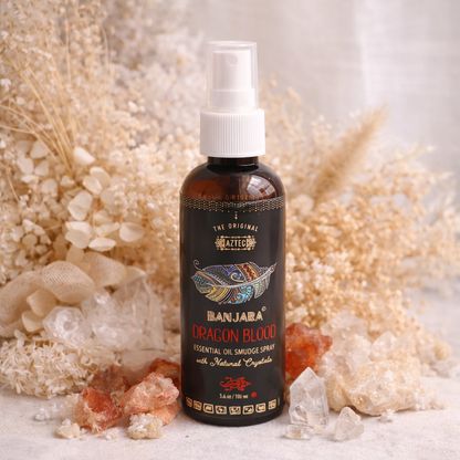 Banjara Dragon Blood Smudge Spray 100ml | Protection, Strength & Energetic Clearing