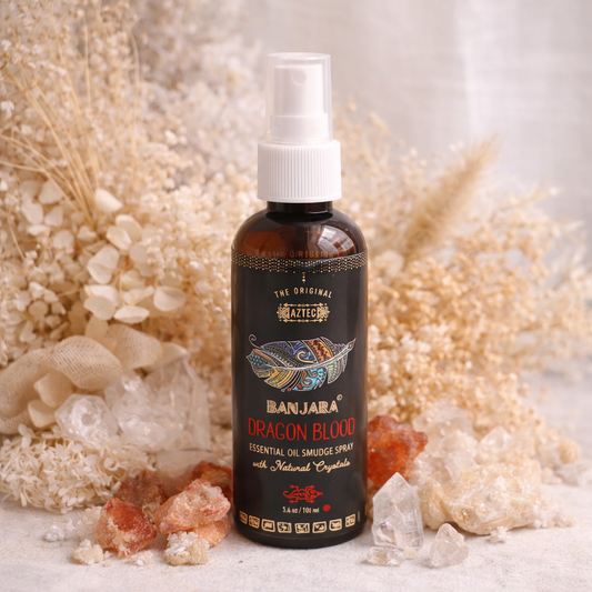 Banjara Dragon Blood Smudge Spray 100ml | Protection, Strength & Energetic Clearing