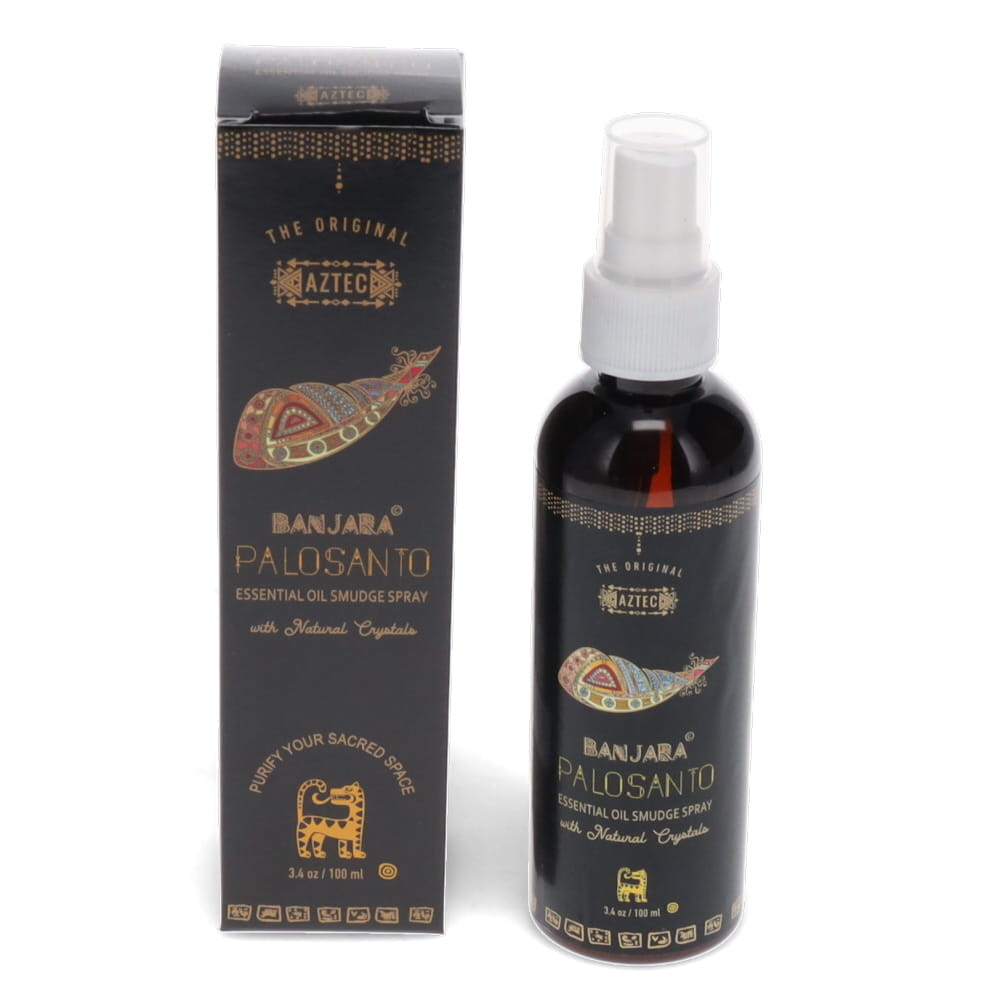 Banjara Palo Santo Smudge Spray 100ml | Cleansing, Calm & Sacred Energy Reset
