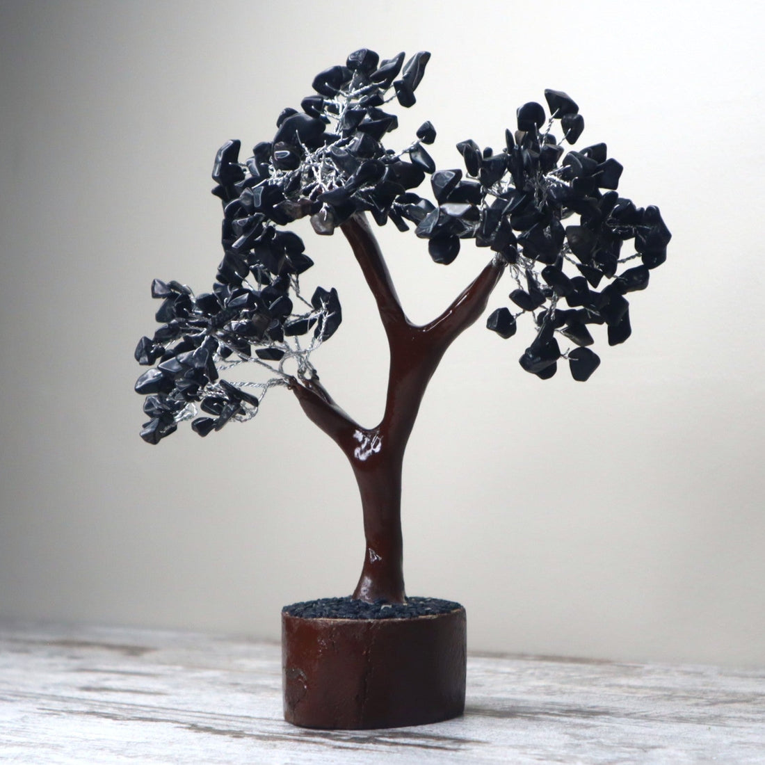 Black Onyx Large Crystal Tree | Protection, Strength &amp; Grounded Stability