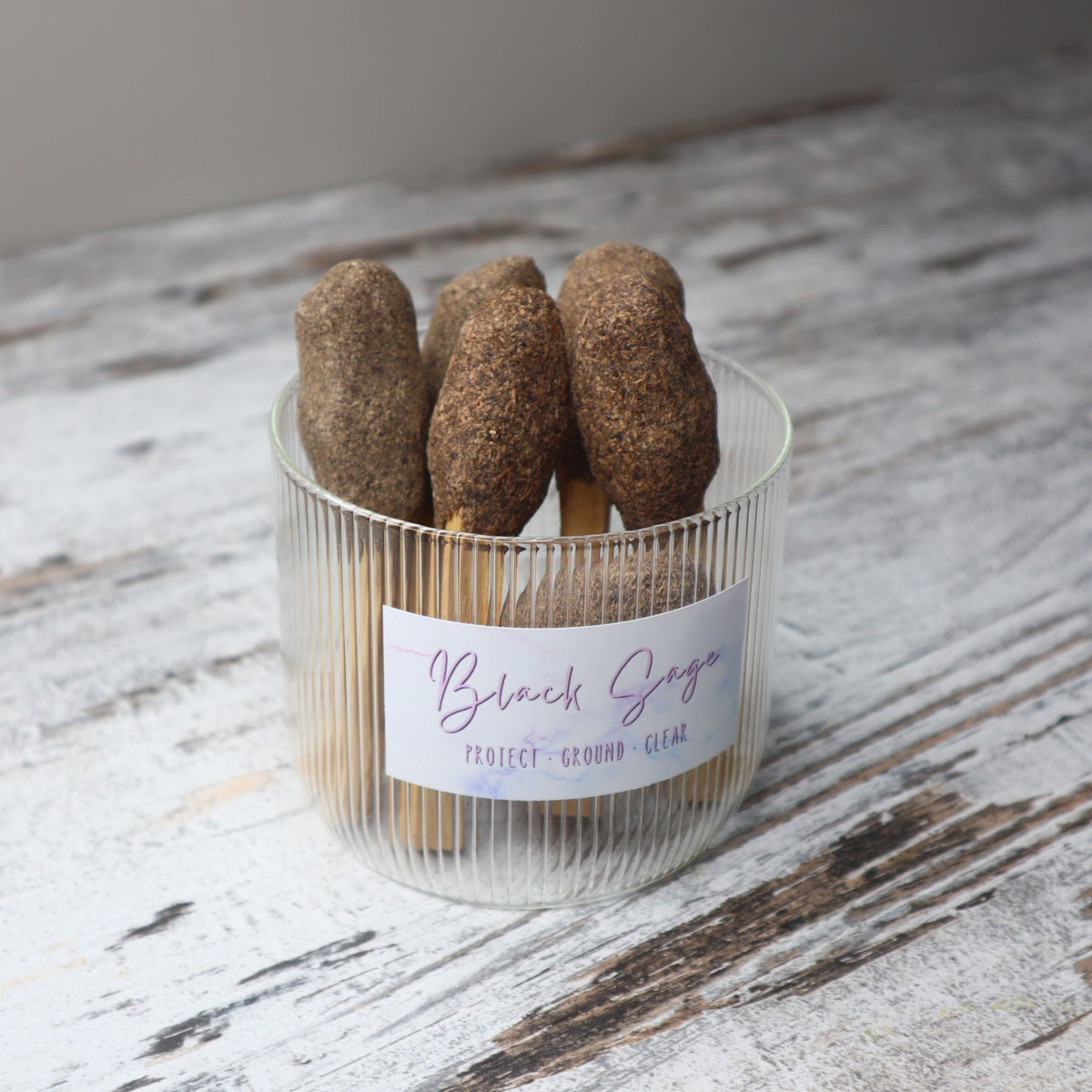 Palo Santo Pops BLACK SAGE | Deep Cleansing, Protection &amp; Energetic Reset
