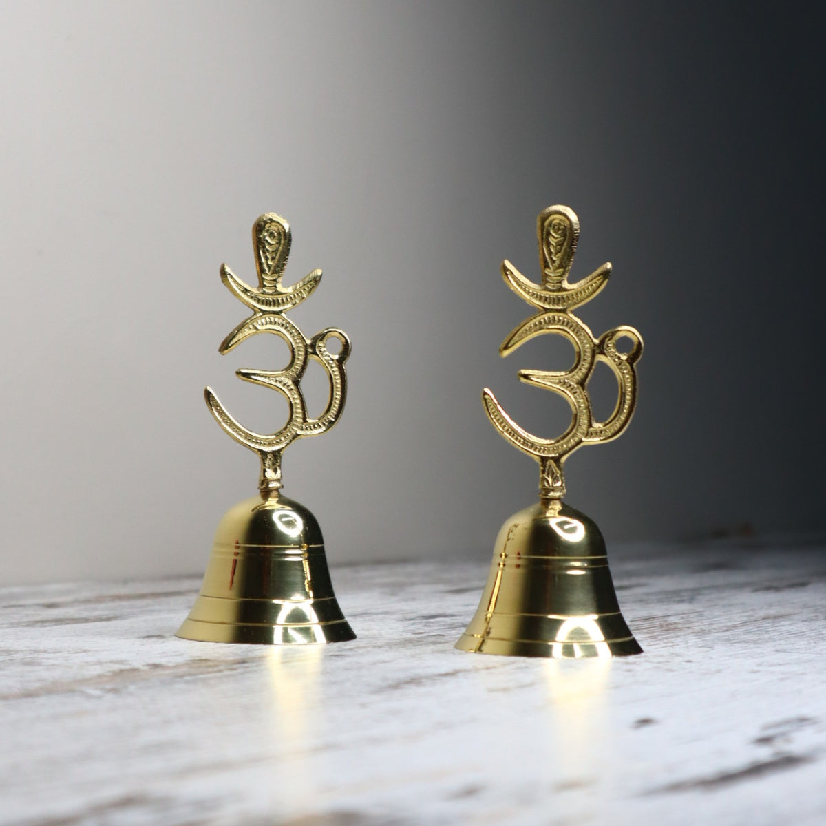 Brass Om Altar Bell | Sacred Sound &amp; Spiritual Connection