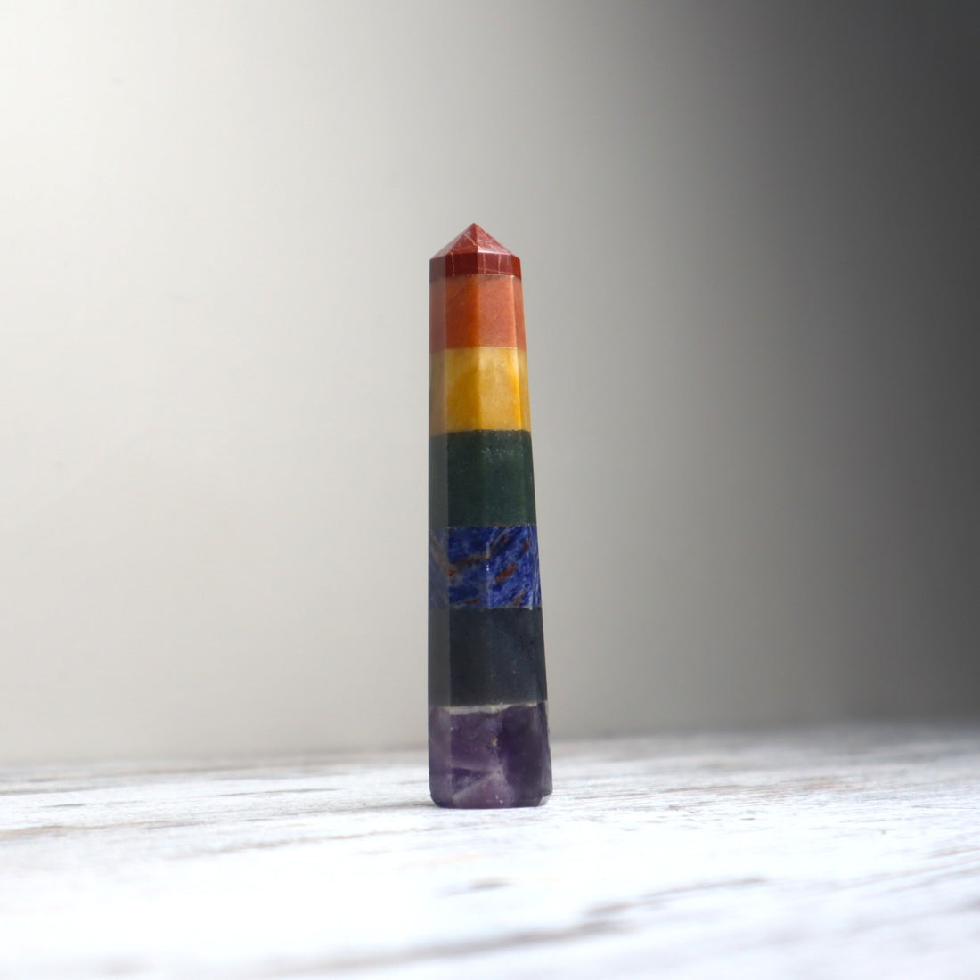 Chakra Bonded Crystal Point | Alignment, Energy Flow &amp; Inner Balance