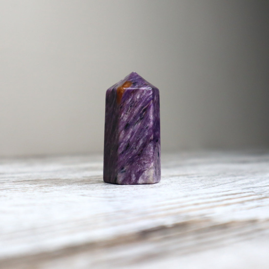 Charoite Tower | Soulful Transformation, Courage &amp; Inner Knowing