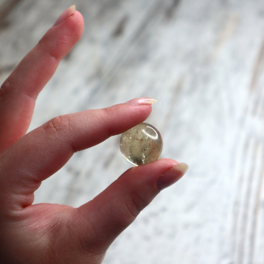Natural Citrine Mini Sphere | Abundance, Clarity & Inner Radiance
