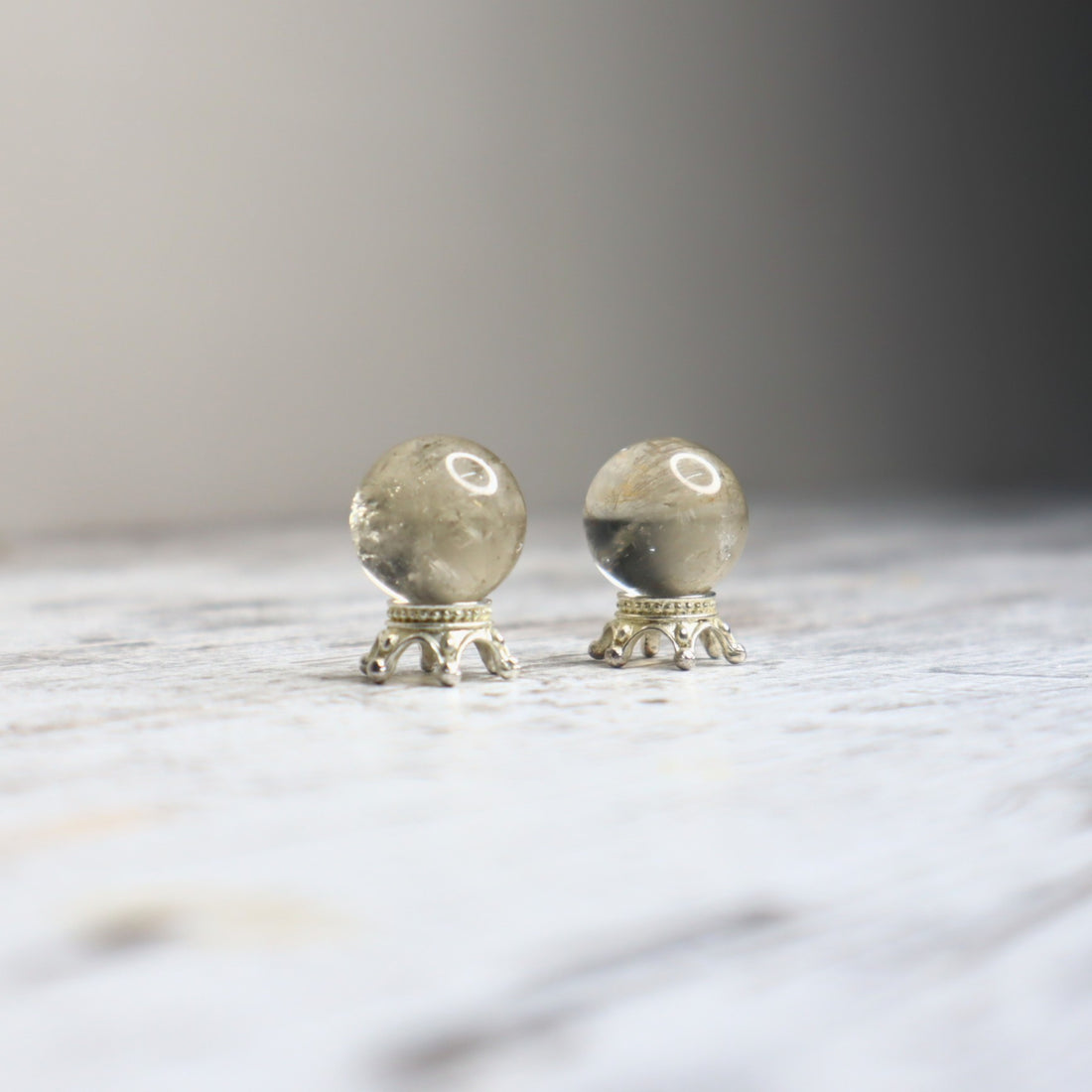 Natural Citrine Mini Sphere | Abundance, Clarity &amp; Inner Radiance