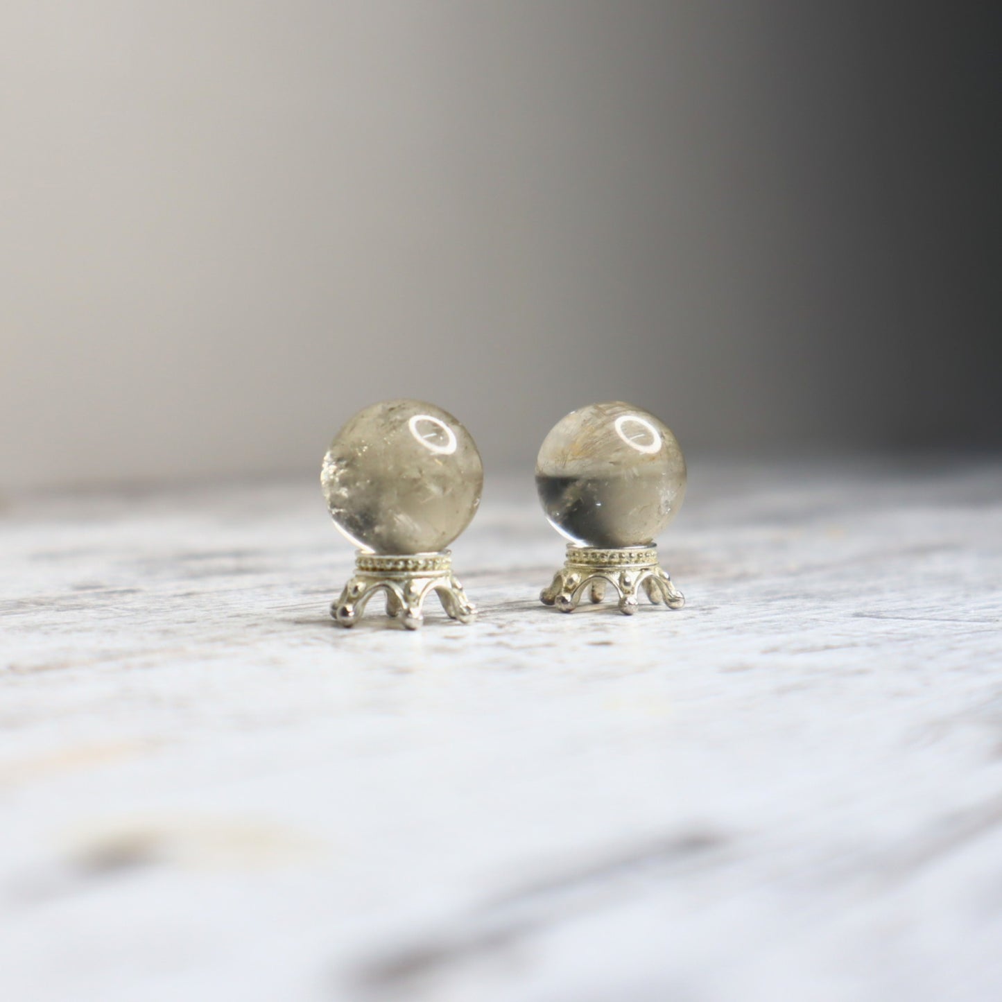 Natural Citrine Mini Sphere | Abundance, Clarity & Inner Radiance