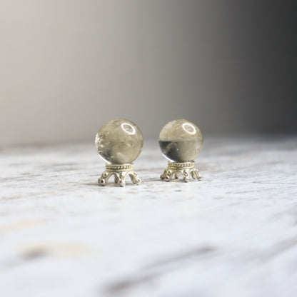 Natural Citrine Mini Sphere | Abundance, Clarity & Inner Radiance