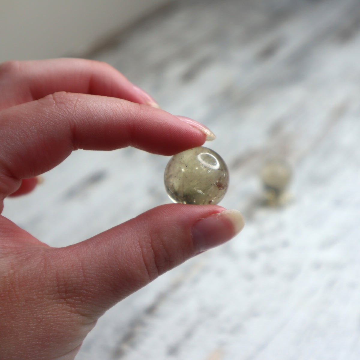 Natural Citrine Mini Sphere | Abundance, Clarity &amp; Inner Radiance