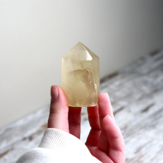 Citrine Natural Tower | Abundance, Confidence & Personal Power