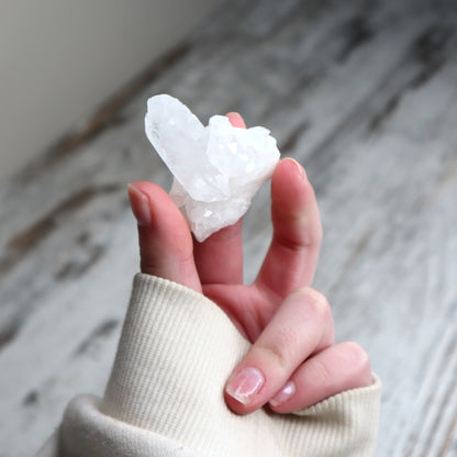 Clear Quartz Mini Cluster | Clarity, Amplification & Alignment