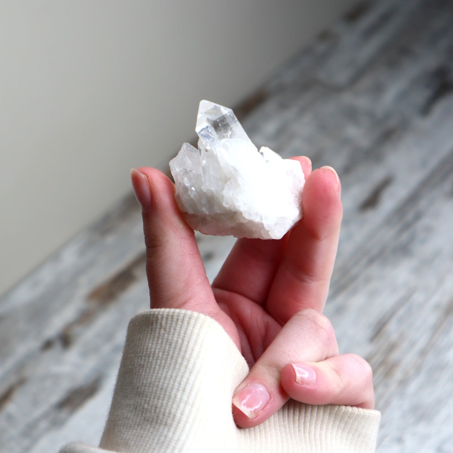 Clear Quartz Mini Cluster | Clarity, Amplification & Energetic Harmony