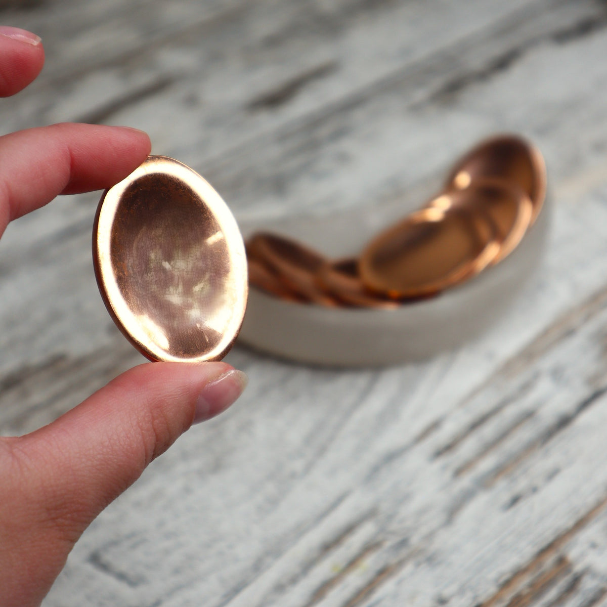 Copper Worry Stone | Grounding, Balance &amp; Positive Energy