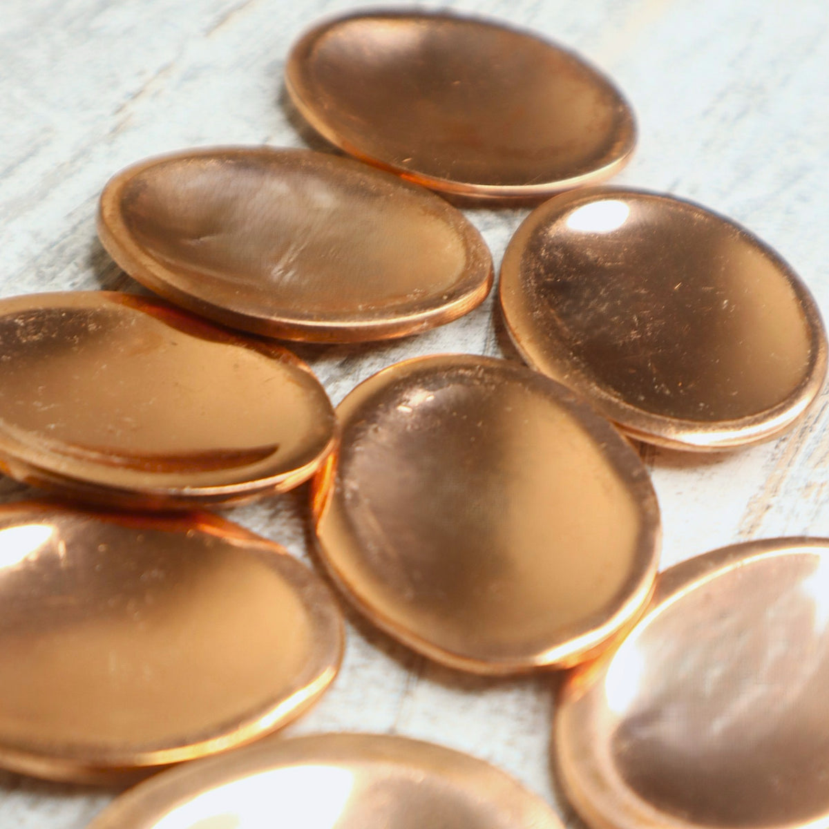 Copper Worry Stone | Grounding, Balance &amp; Positive Energy