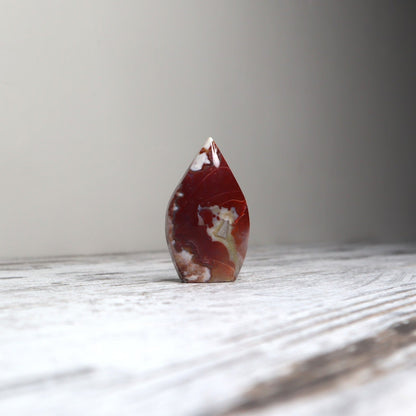 Crazy Lace Agate Teardrop | Joy, Balance & Gentle Renewal