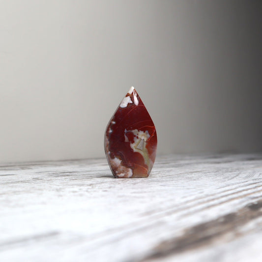 Crazy Lace Agate Teardrop | Joy, Balance & Gentle Renewal