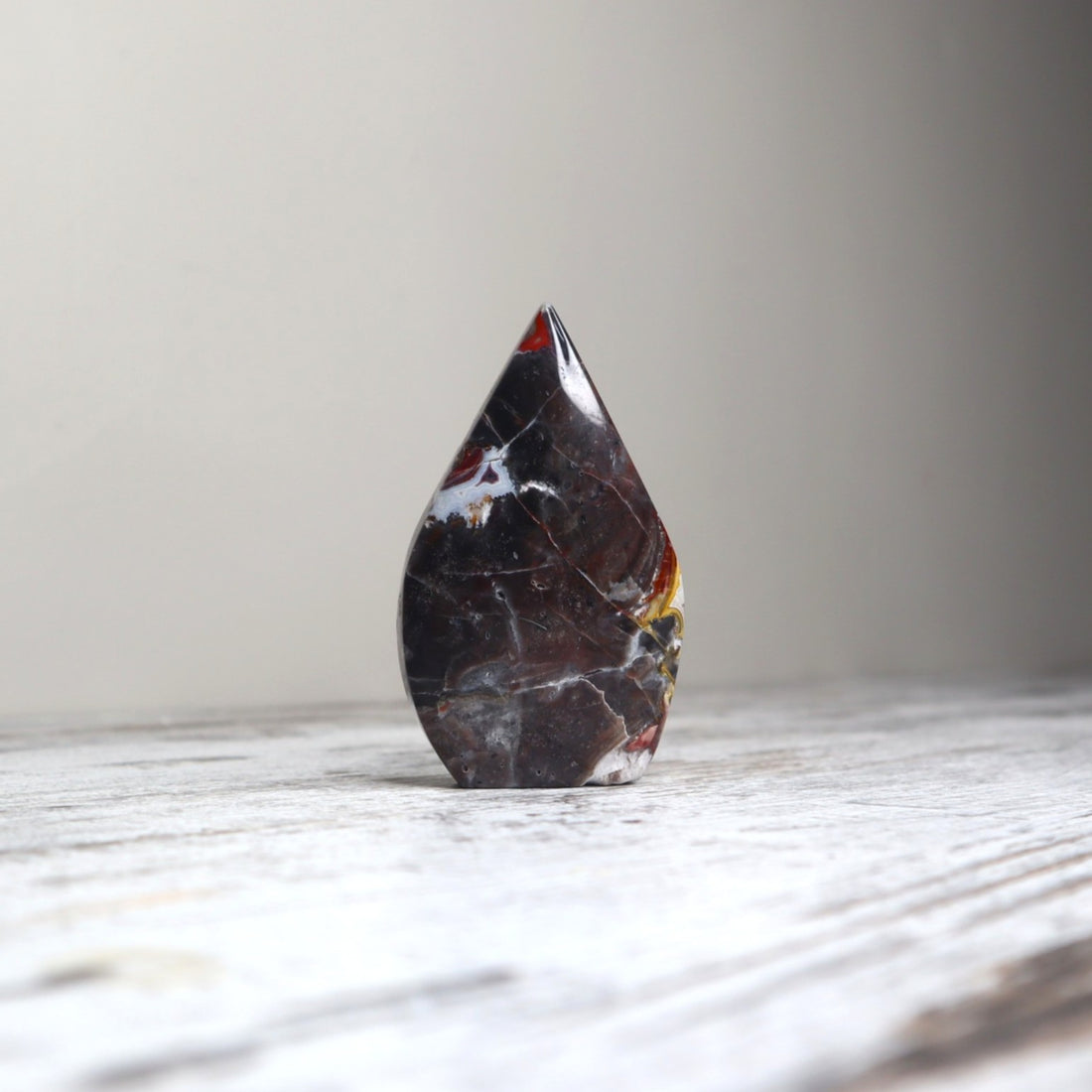 Crazy Lace Agate Teardrop | Joy, Flow &amp; Grounded Vitality