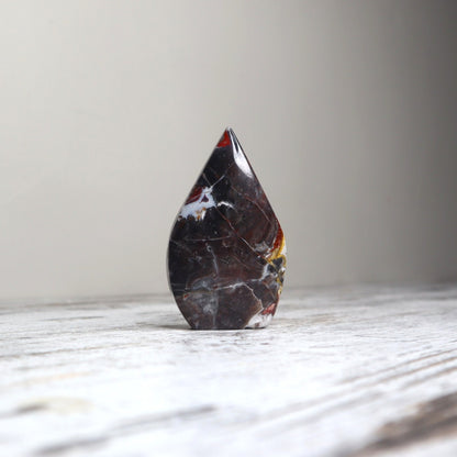 Crazy Lace Agate Teardrop | Joy, Flow & Grounded Vitality