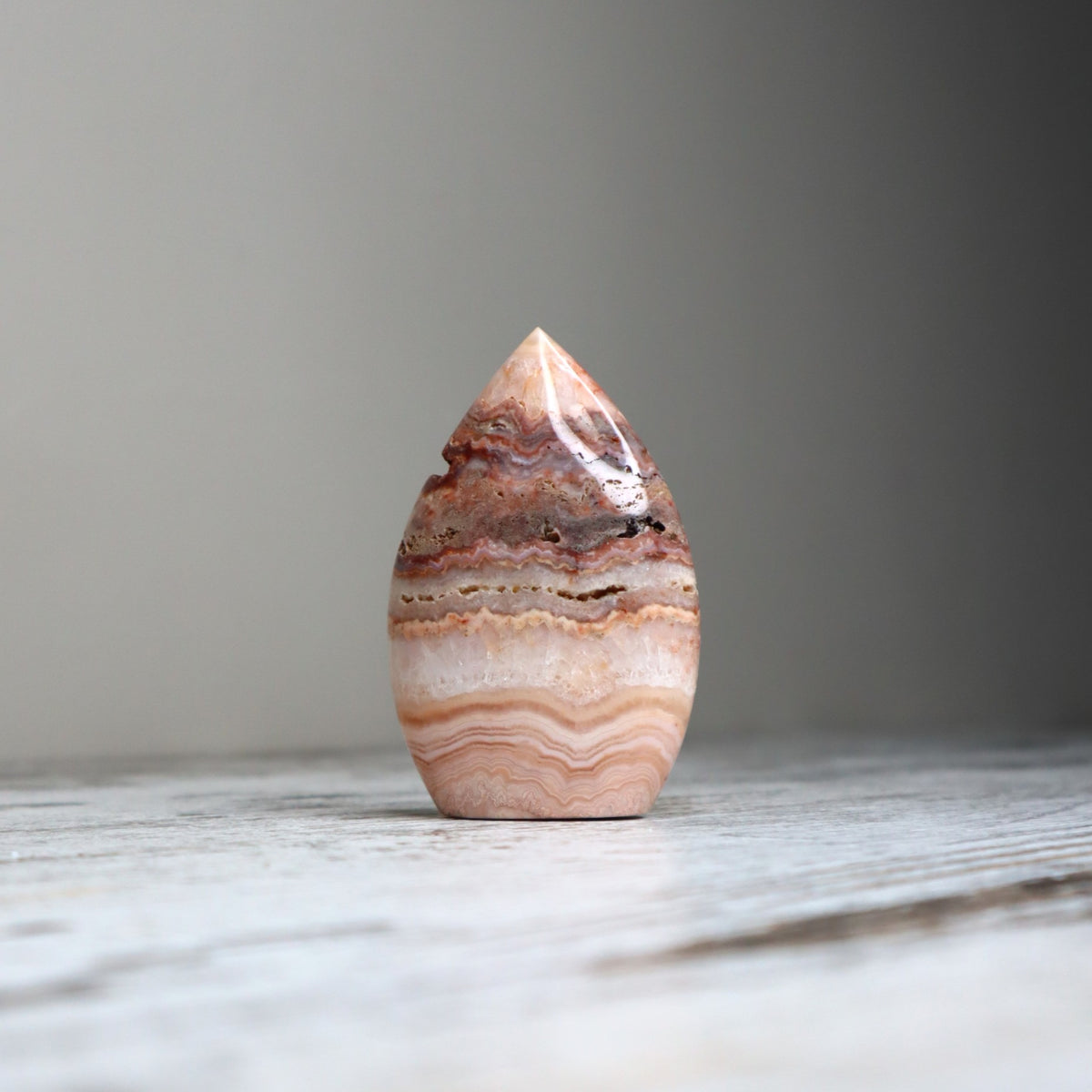 Crazy Lace Agate Teardrop | Joy, Confidence &amp; Positive Energy