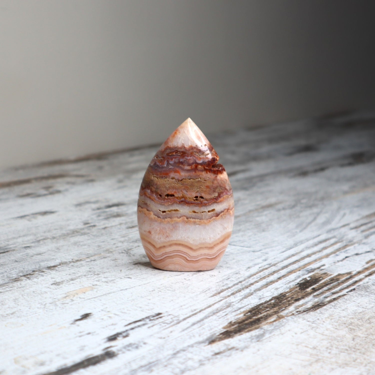 Crazy Lace Agate Teardrop | Joy, Confidence &amp; Positive Energy