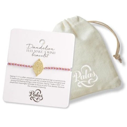 Dandelion 11:11 'Make A Wish' Bracelet | Hope, Intention & Manifestation