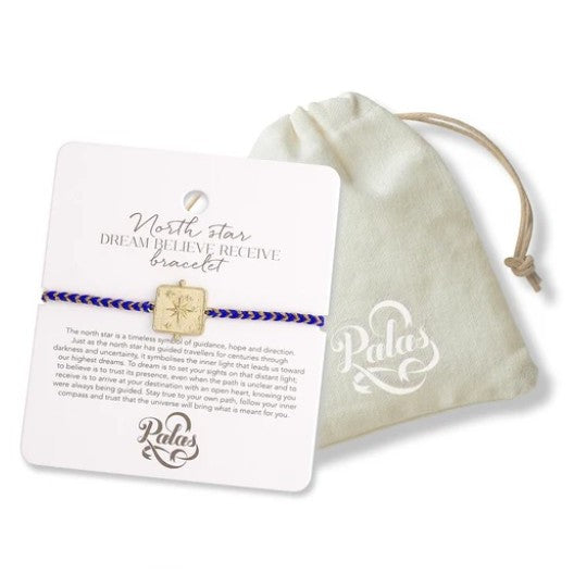 North Star 'Dream Believe Receive' Bracelet | Guidance, Hope & Manifestation