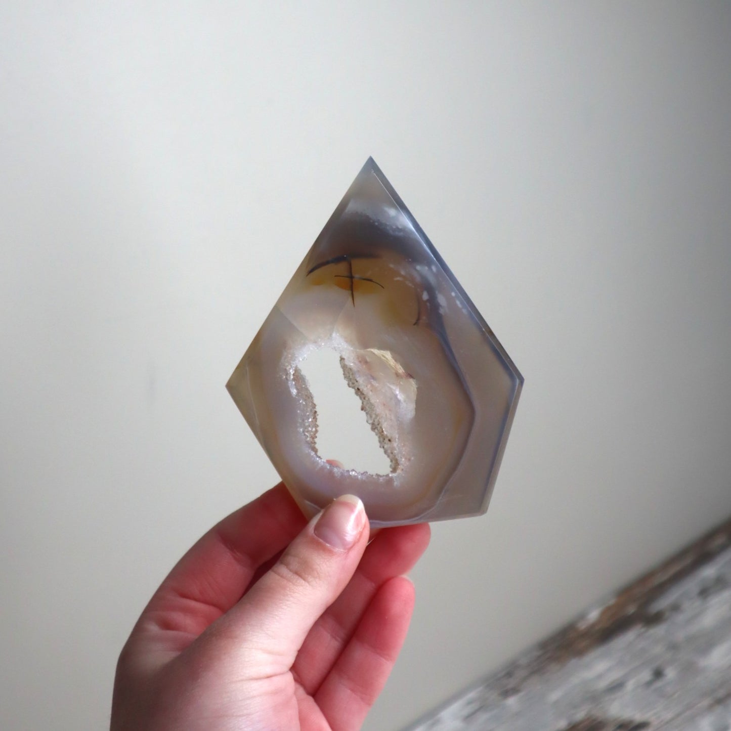 Druzy Agate Diamond | Grounding, Inner Harmony & Balance