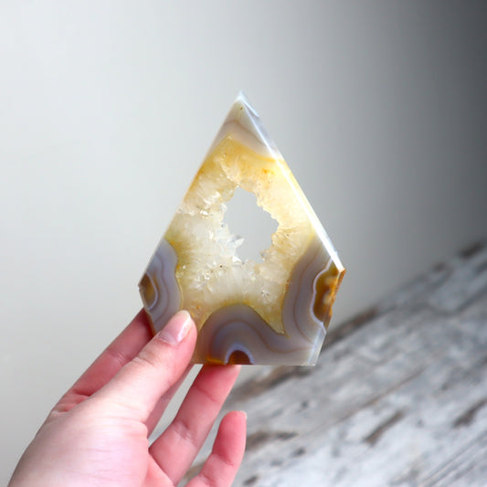 Druzy Agate Diamond | Clarity, Balance & Inner Harmony