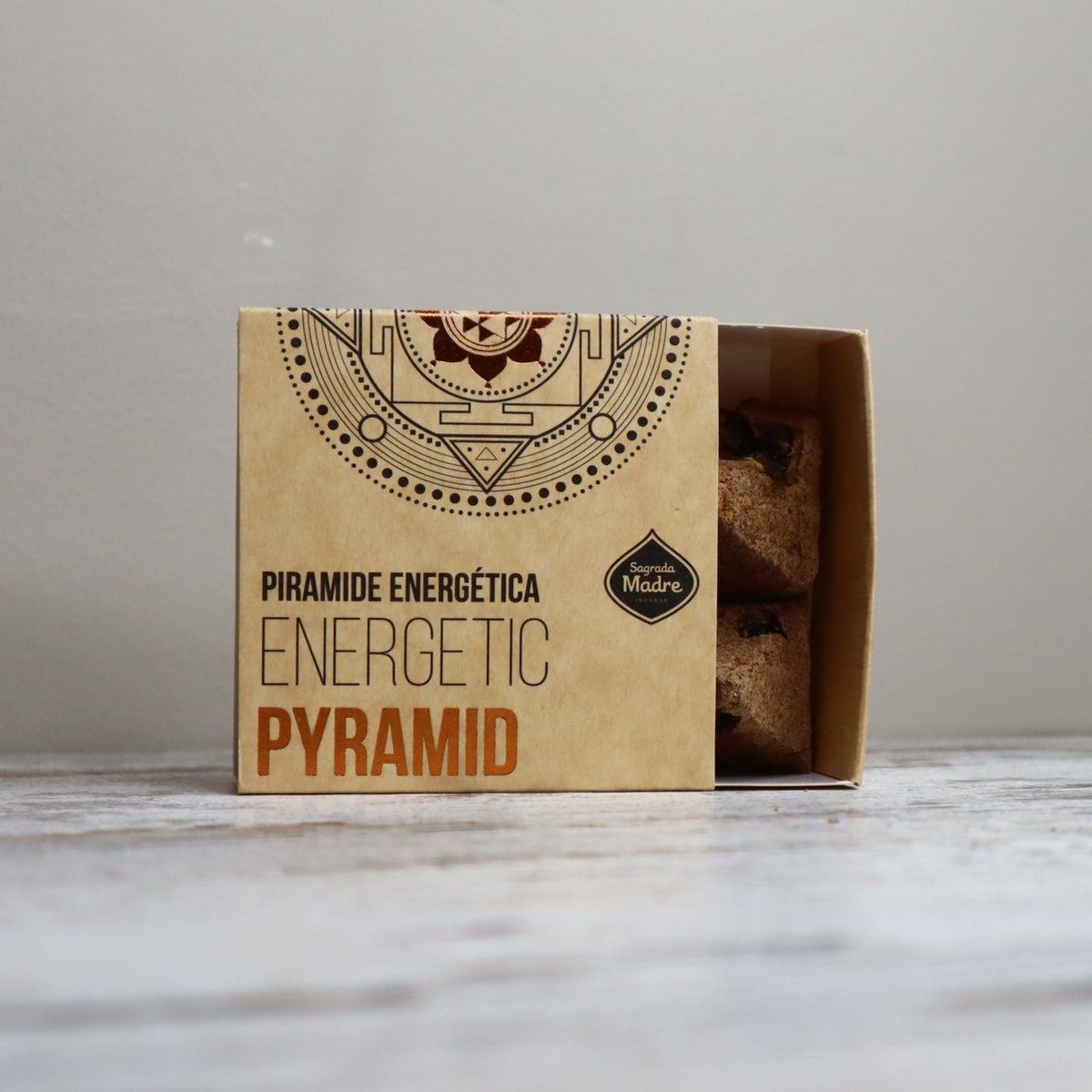 Sagrada Madre Energetic Pyramid | Olibanum + Cinnamon | Prosperity &amp; Love