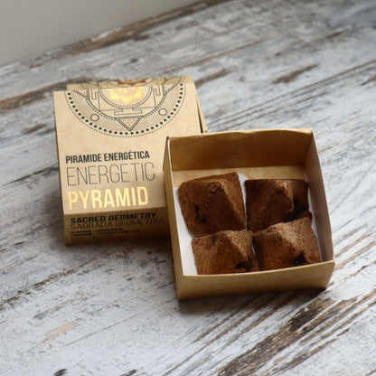 Sagrada Madre Energetic Pyramid | Olibanum + Cinnamon | Prosperity &amp; Love
