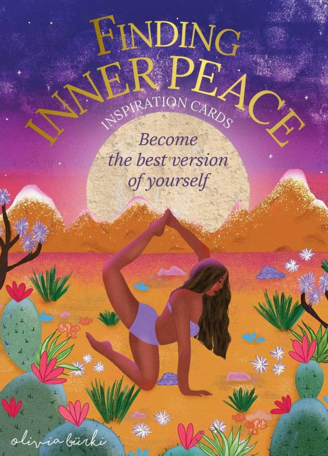 Finding Inner Peace Inspiration Cards | Self-Love, Calm &amp; Positive Thinking