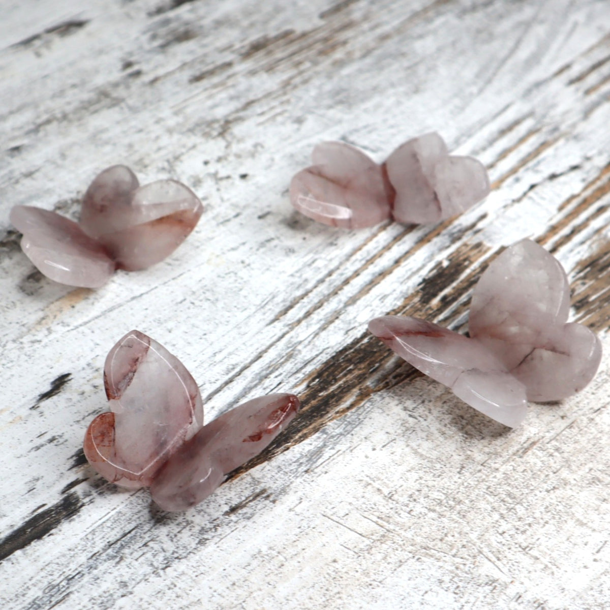 Fire Quartz 3D Butterfly | Intuitively Chosen | Courage, Vitality &amp; Inner Strength