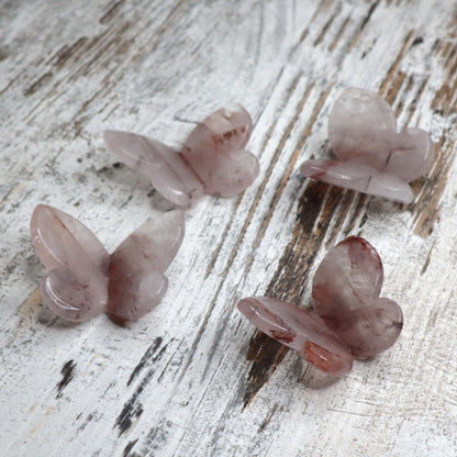 Fire Quartz 3D Butterfly | Intuitively Chosen | Courage, Vitality & Inner Strength