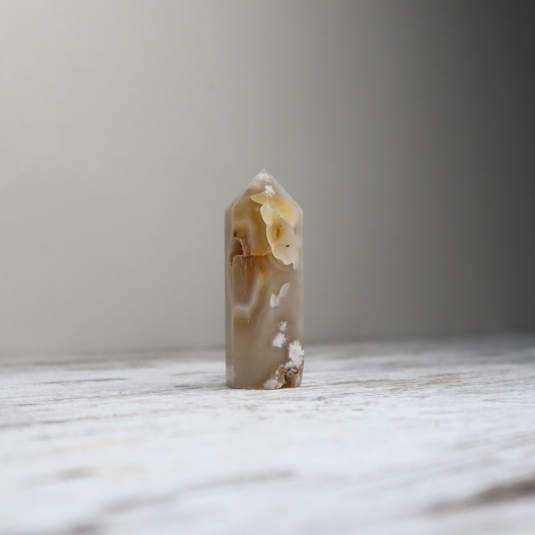 Flower Agate Point | Confidence, Dreams &amp; New Beginnings
