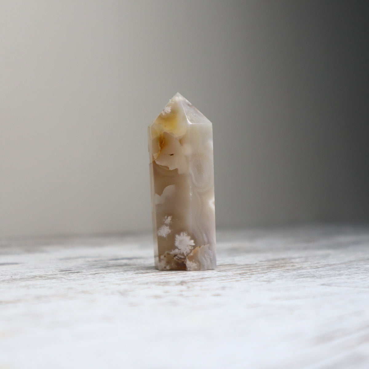 Flower Agate Point | Confidence, Dreams &amp; New Beginnings