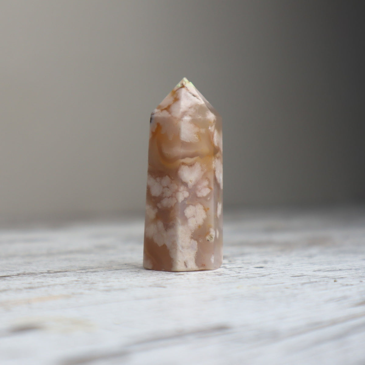 Flower Agate Point | Confidence, Growth &amp; Fresh Beginnings