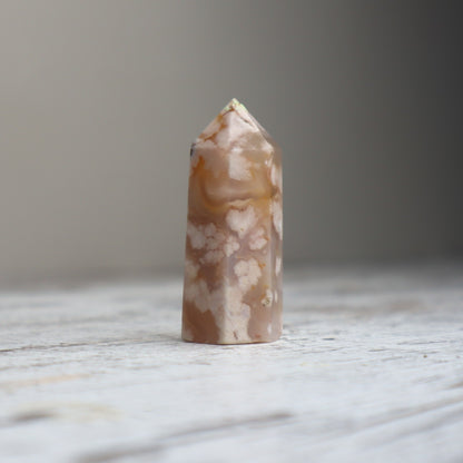 Flower Agate Point | Confidence, Growth & Fresh Beginnings