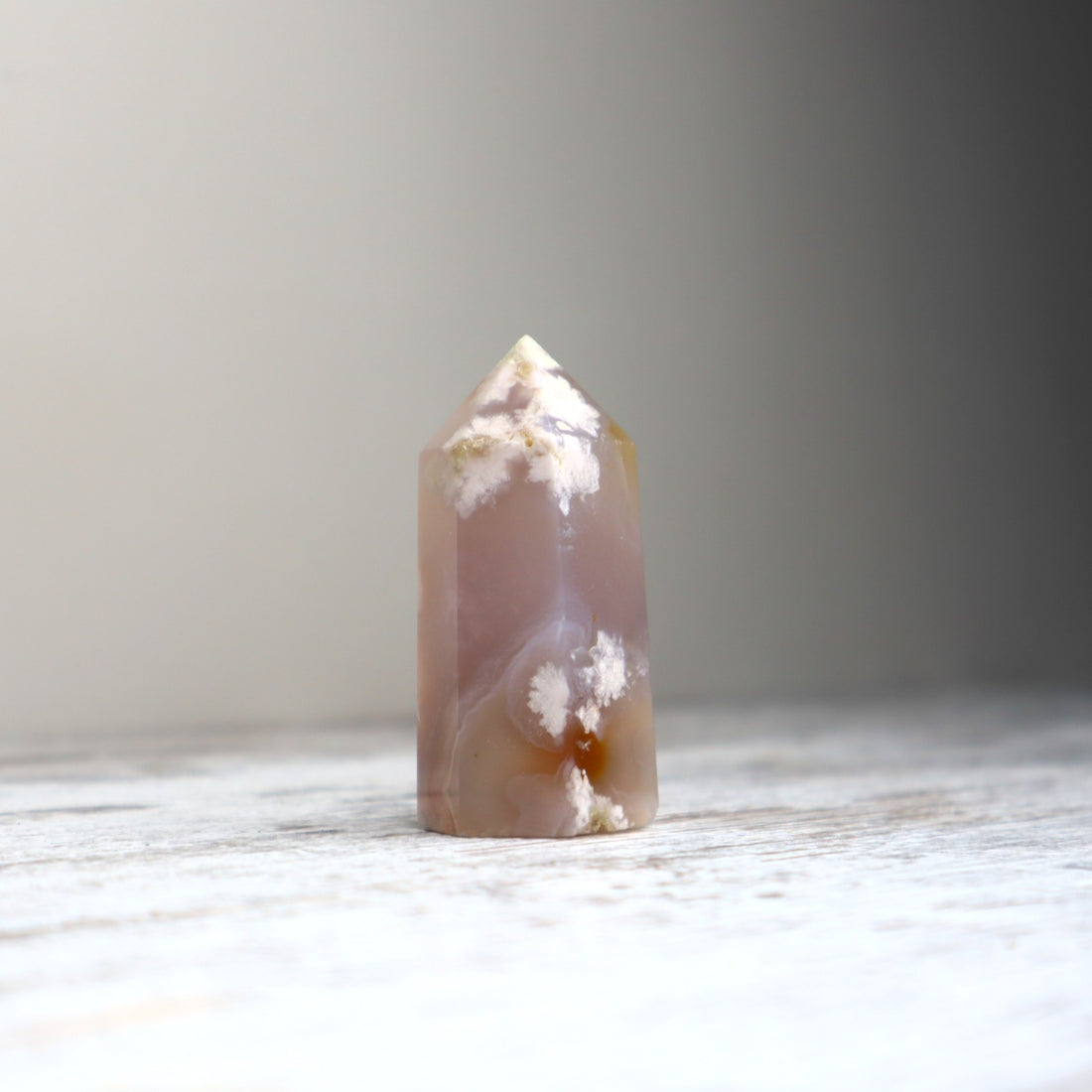 Flower Agate Point | Self-Belief, New Beginnings &amp; Blooming Potential