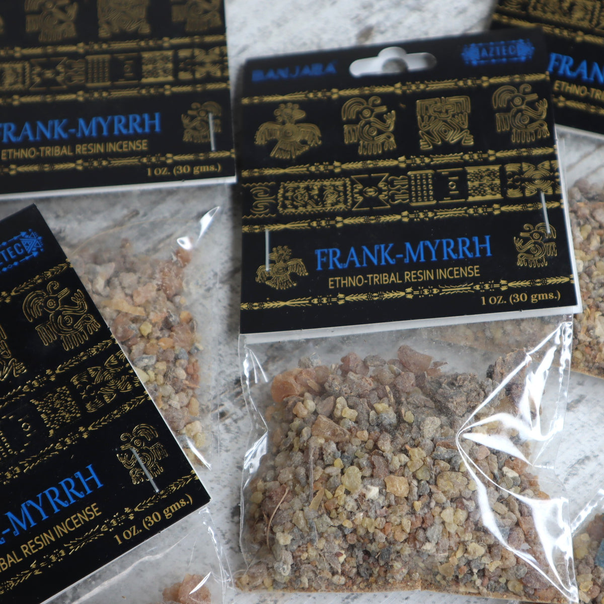 Banjara Frankincense &amp; Myrrh Resin Incense 30g | Protection, Grounding &amp; Connection