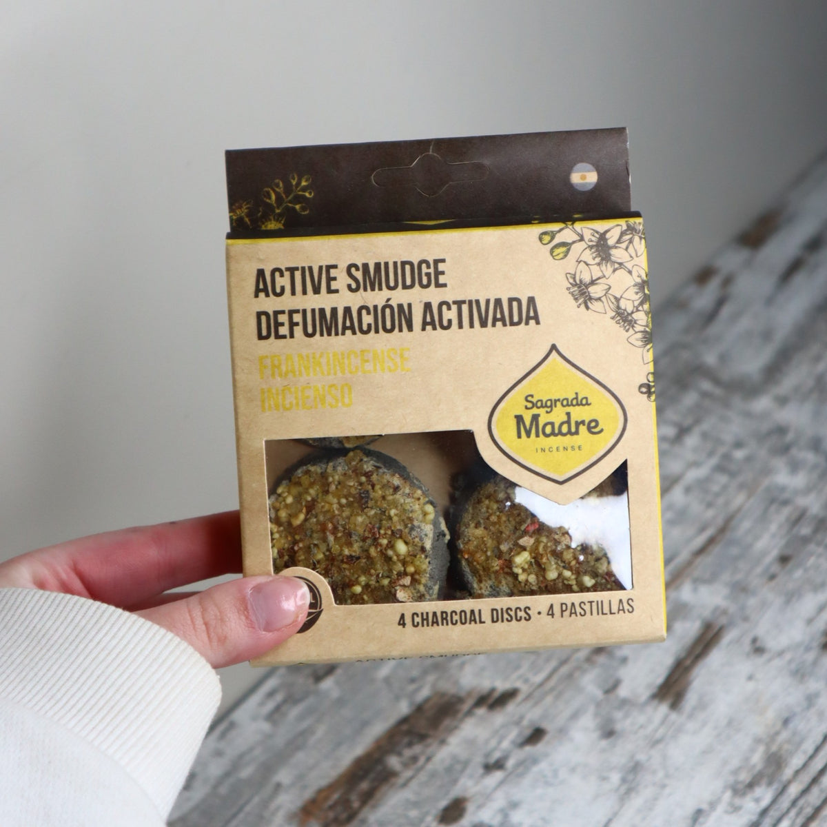 Sagrada Madre Frankincense Charcoal Discs | Purification, Protection &amp; Spiritual Connection