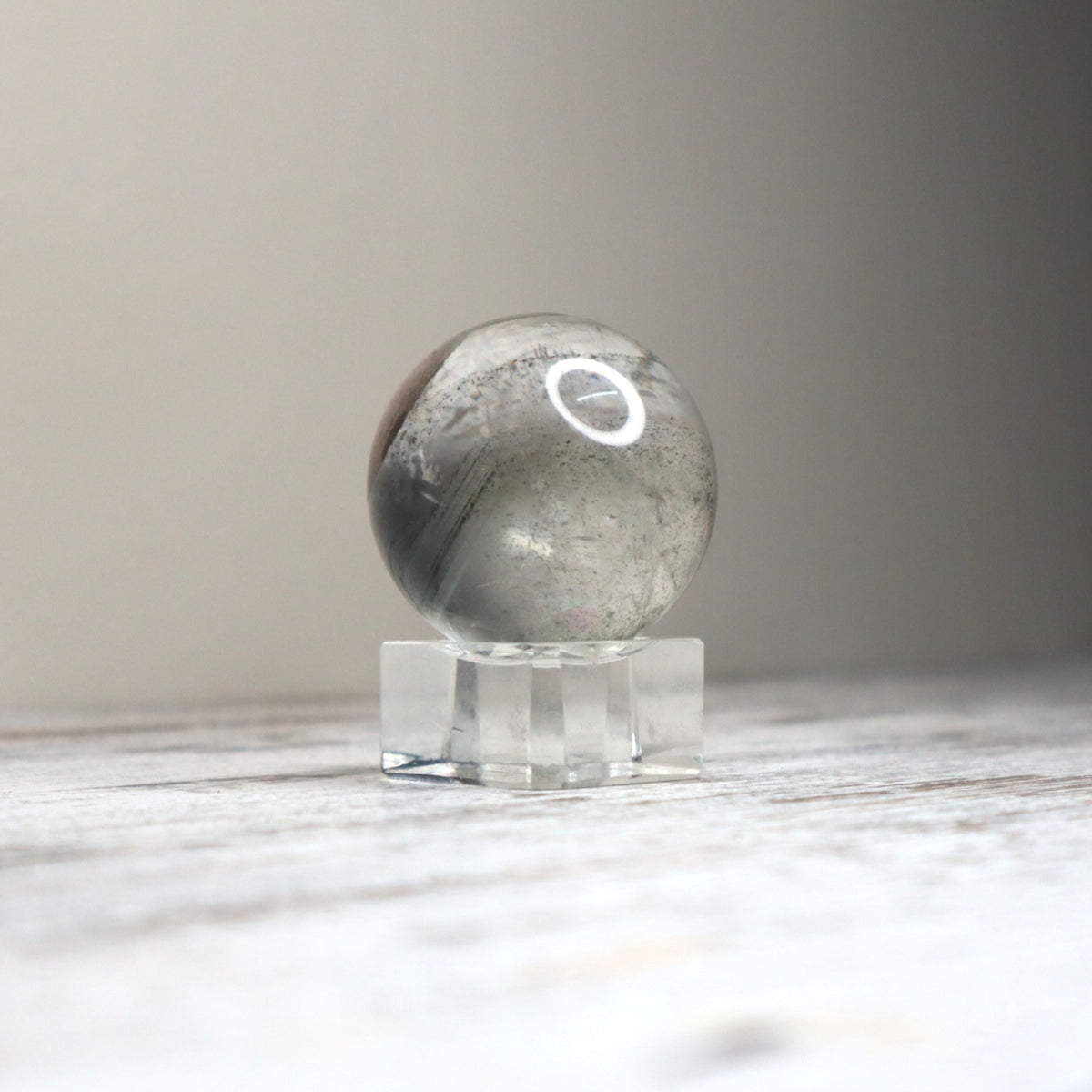 Garden Quartz (Lodolite) Sphere | Scenic Quartz, Earth Energy &amp; Inner Vision