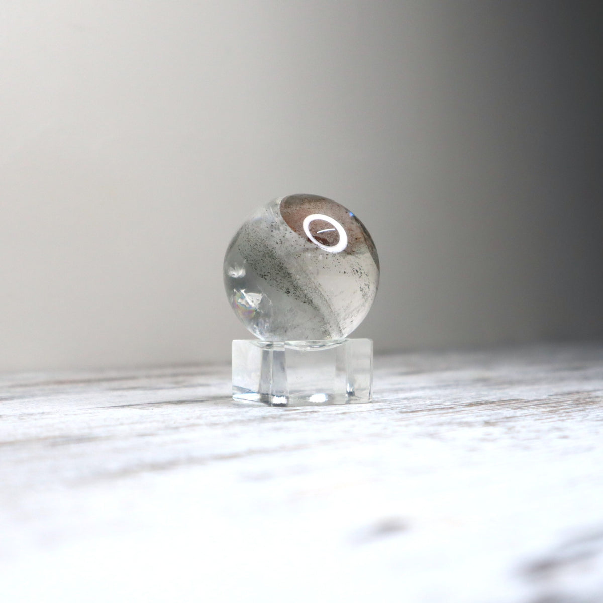 Garden Quartz (Lodolite) Sphere | Scenic Quartz, Earth Energy &amp; Inner Vision