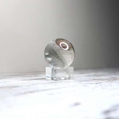 Garden Quartz (Lodolite) Sphere | Scenic Quartz, Earth Energy & Inner Vision