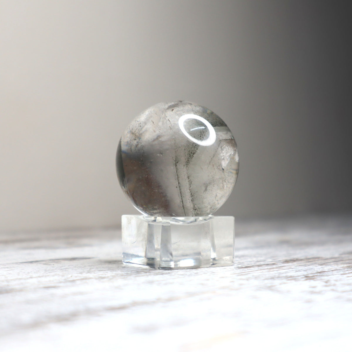 Garden Quartz (Lodolite) Sphere | Scenic Quartz, Earth Energy &amp; Inner Vision
