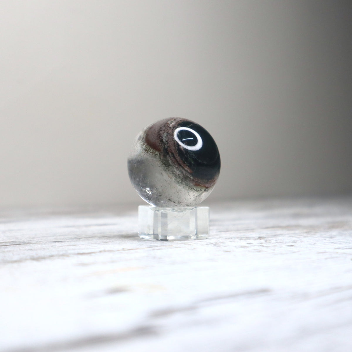 Garden Quartz (Lodolite) Sphere | Inner Worlds, Grounding &amp; Manifestation